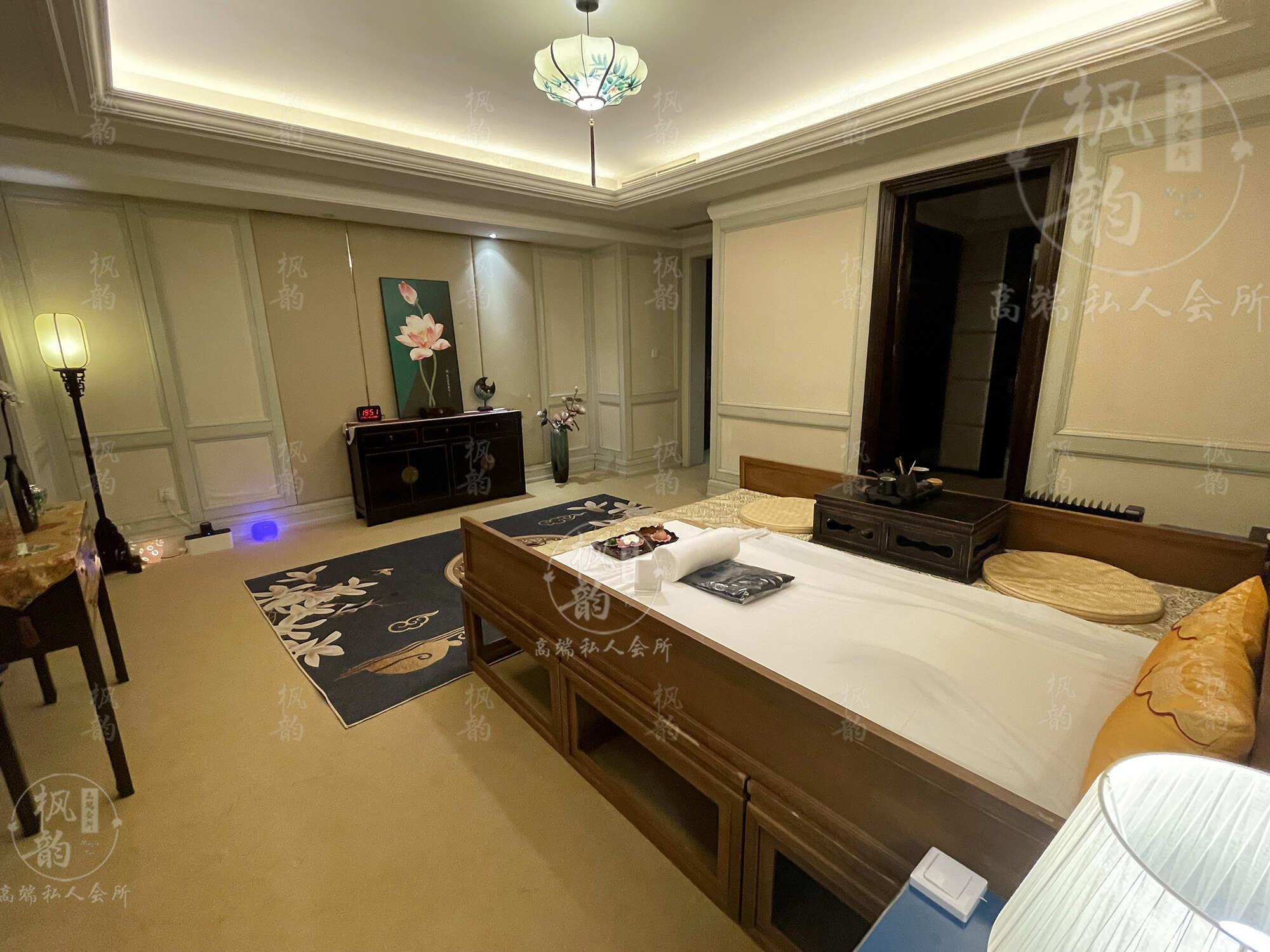 芜湖天津渔阳鼓楼人气优选沐足会馆房间也很干净，舒适的spa体验